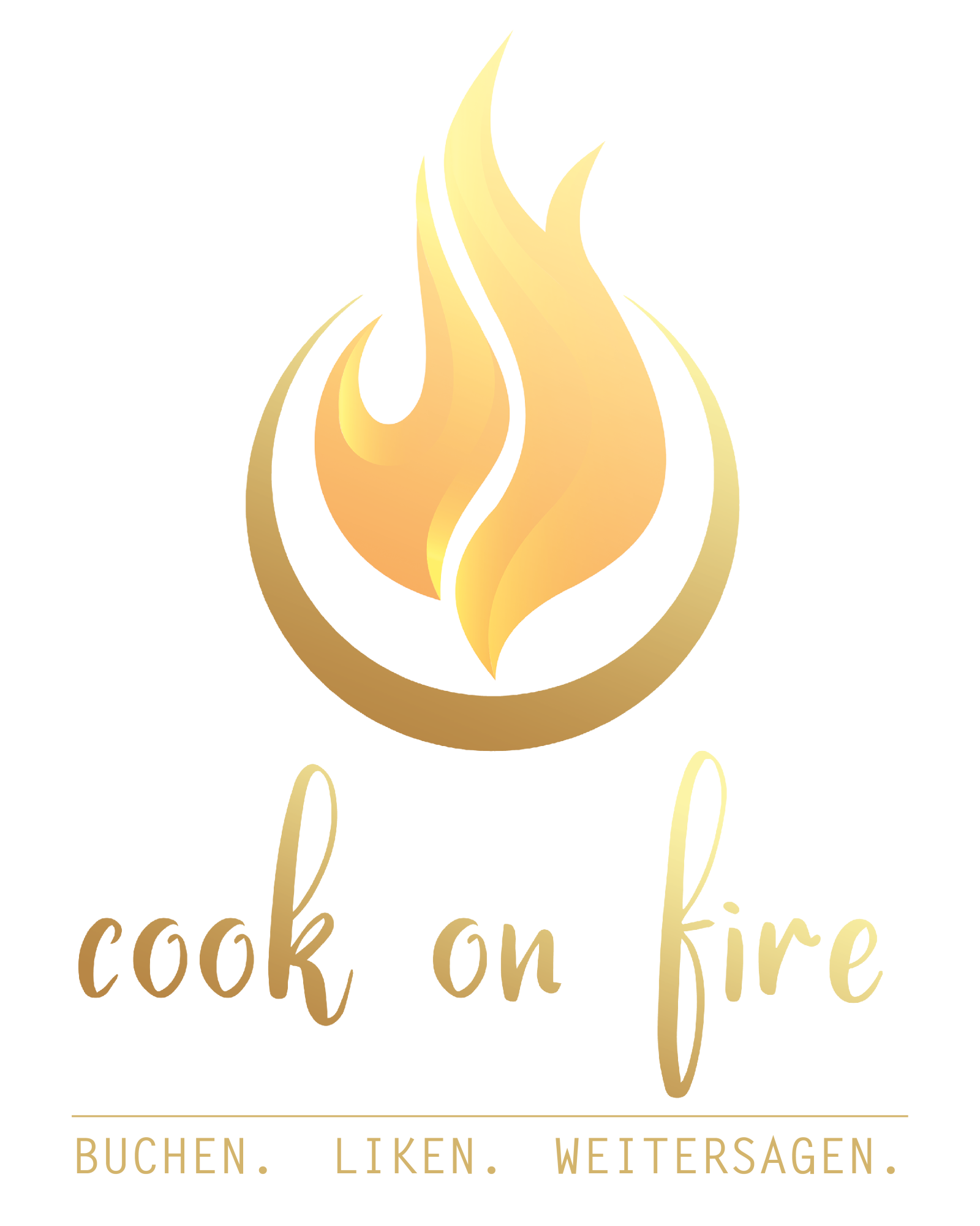 cook on fire cook on fire Logo